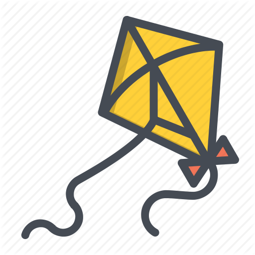 Clipart Kite Uttarayan - Clipart Kite Uttarayan (512x512)