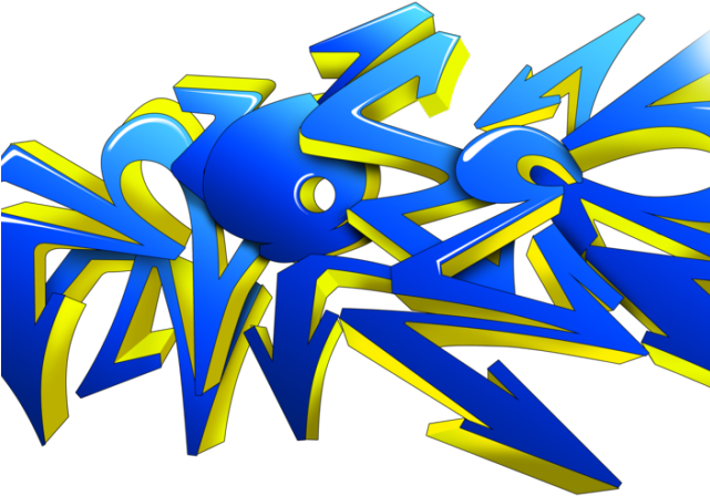 Graffiti Clipart Text - Graffiti Clipart Text (640x480)