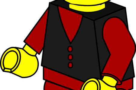 Lego Clipart Female - Lego Clipart Female (450x300)