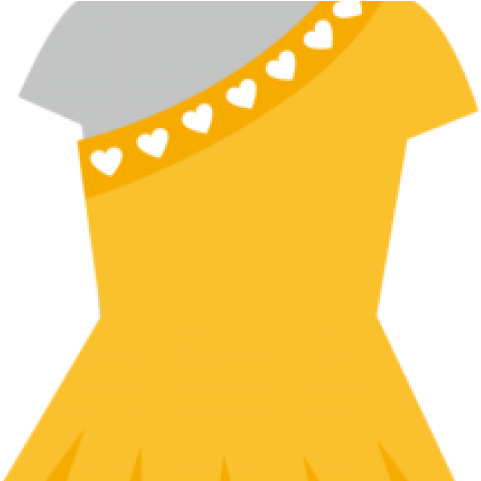 Gown Clipart Yellow Dress - Gown Clipart Yellow Dress (640x480)
