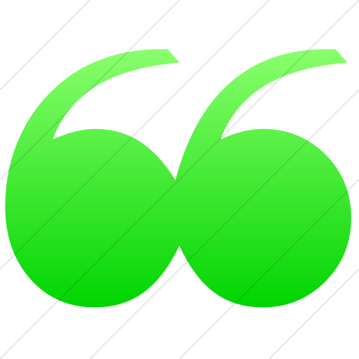 Classica Quotation Mark Icon Simple Ios Neon Green - Classica Quotation Mark Icon Simple Ios Neon Green (512x512)