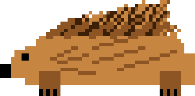 Spike The Pixel Art Hedge Hog - Spike The Pixel Art Hedge Hog (1200x1200)