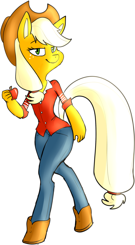 Anthro, Applejack, Artist - Anthro, Applejack, Artist (853x1024)