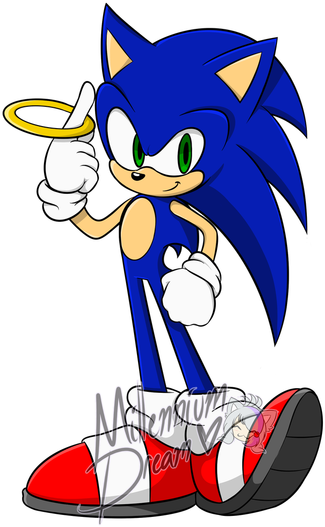 Sanic Da Hedge By Millenniumdream - Sanic Da Hedge By Millenniumdream (746x1071)