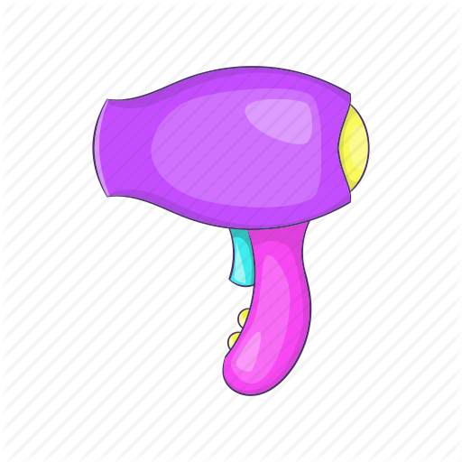 Barber Clipart Salon Hair Dryer - Barber Clipart Salon Hair Dryer (512x512)