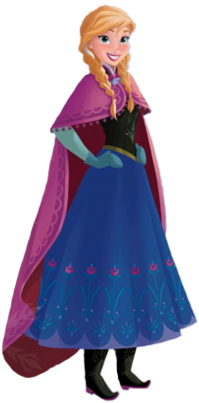 Can Use For Book Cover, Frozen Anna Clipart - Can Use For Book Cover, Frozen Anna Clipart (500x425)