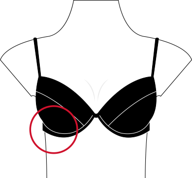 Shoulder Straps On A Bra That Cut Into The Shoulders - Shoulder Straps On A Bra That Cut Into The Shoulders (395x367)