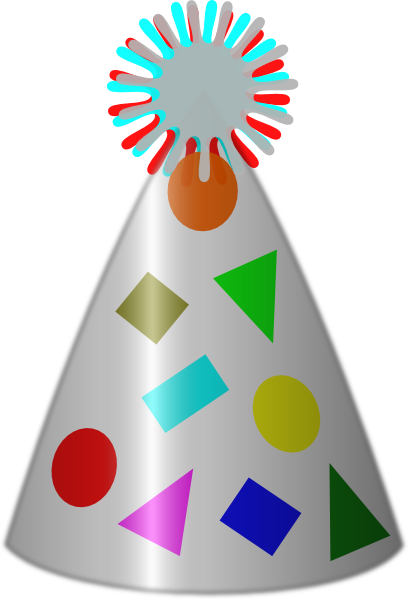 Birthday Hat Svg Clip Arts 408 X 599 Px - Birthday Hat Svg Clip Arts 408 X 599 Px (408x599)
