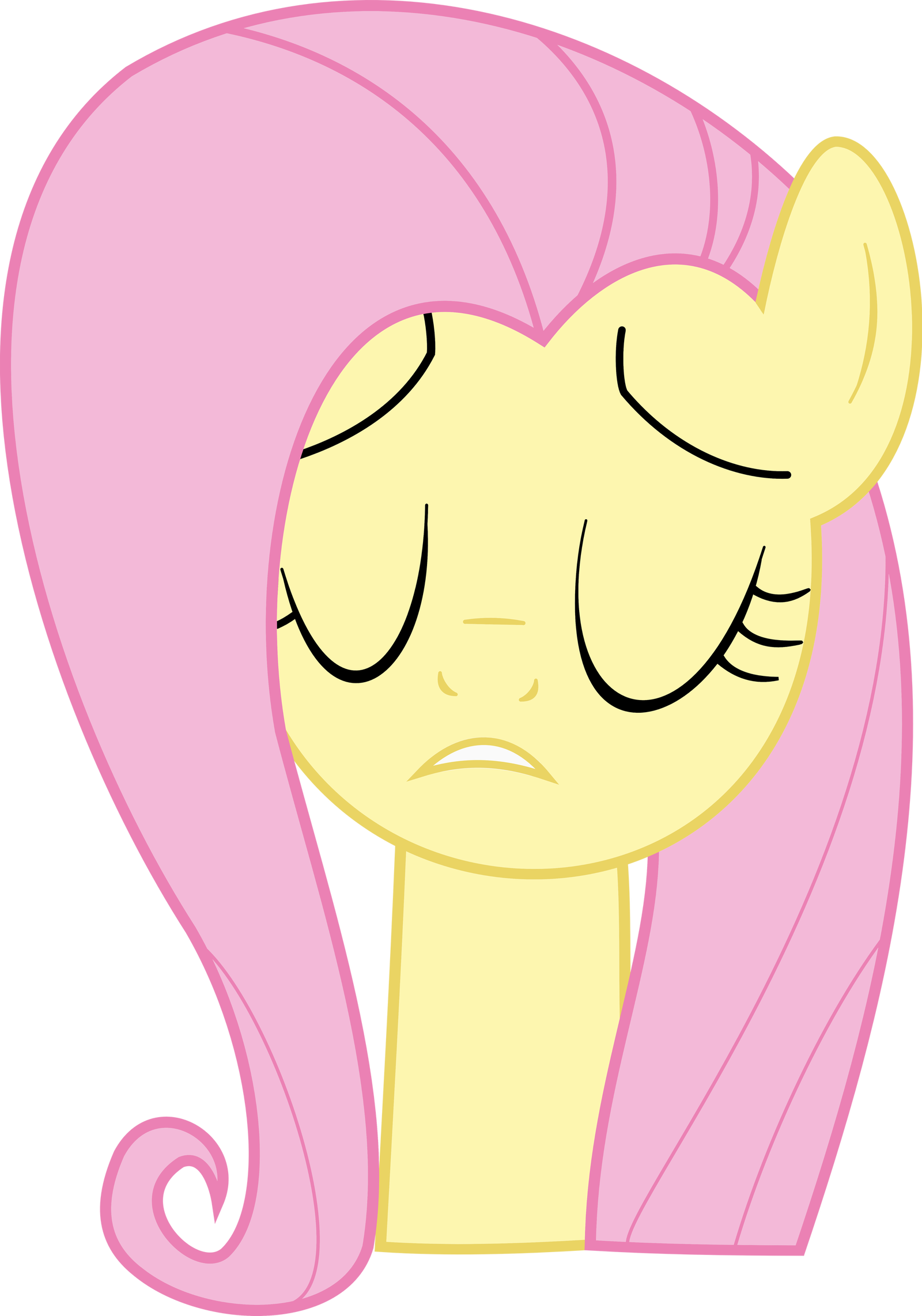 Face Close Eyes Shh Vector By Gt4tube - Face Close Eyes Shh Vector By Gt4tube (1600x2284)