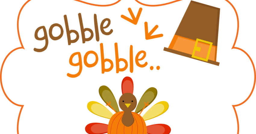 Happy Thanksgiving Clip Art Source - Happy Thanksgiving Clip Art Source (850x446)