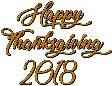 Happy Thanksgiving 2018 Handwritten Text - Happy Thanksgiving 2018 Handwritten Text (400x400)