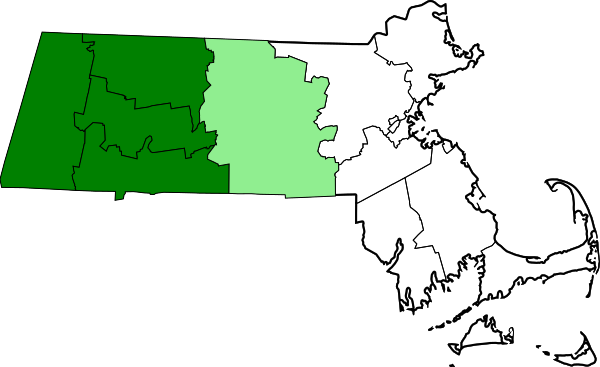 Map Showing The Area Typically Considered To Make Up - Map Showing The Area Typically Considered To Make Up (600x367)