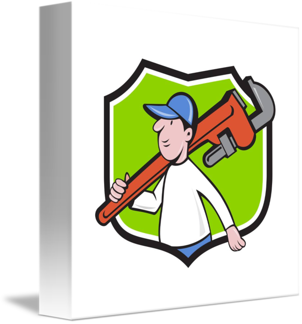 Holding Monkey Wrench Crest - Holding Monkey Wrench Crest (606x650)