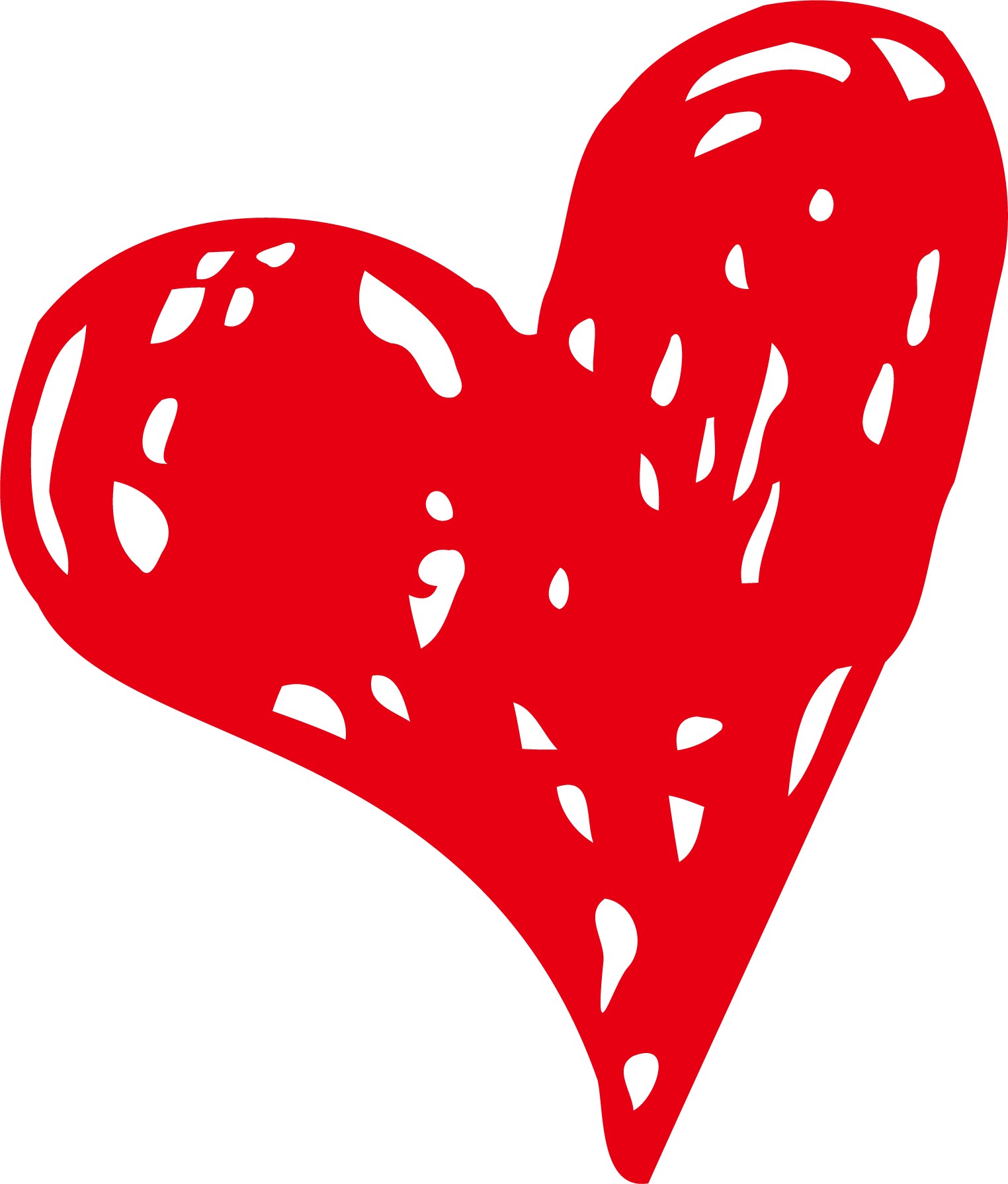 Corazón Png Heart Drawing - Corazón Png Heart Drawing (1524x1790)