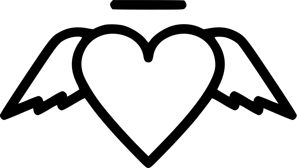 Picture Black And White Angel Day Png Icon Free Download - Picture Black And White Angel Day Png Icon Free Download (981x554)