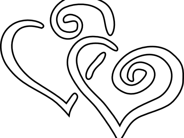 Heart Clipart Clipart Black And White - Heart Clipart Clipart Black And White (640x480)