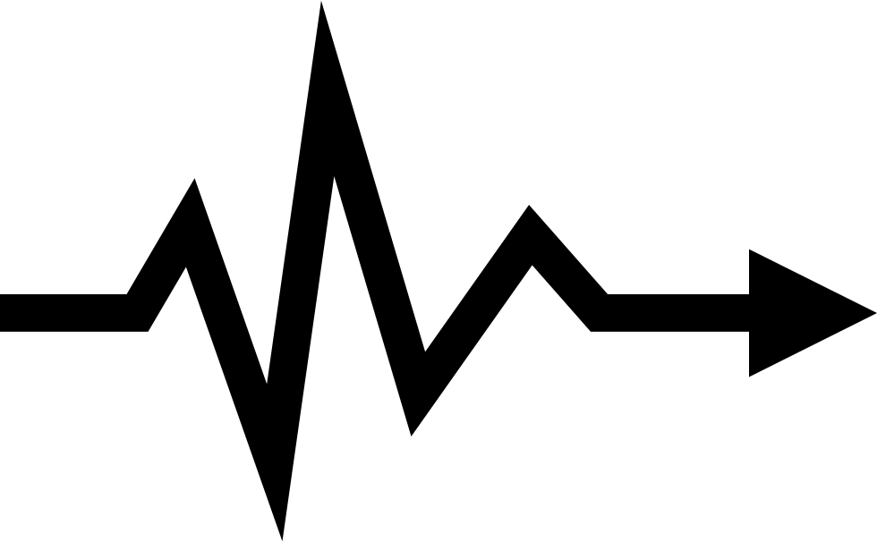 Heartbeat Lifeline Arrow Symbol Svg Png Icon Free Download - Heartbeat Lifeline Arrow Symbol Svg Png Icon Free Download (980x606)