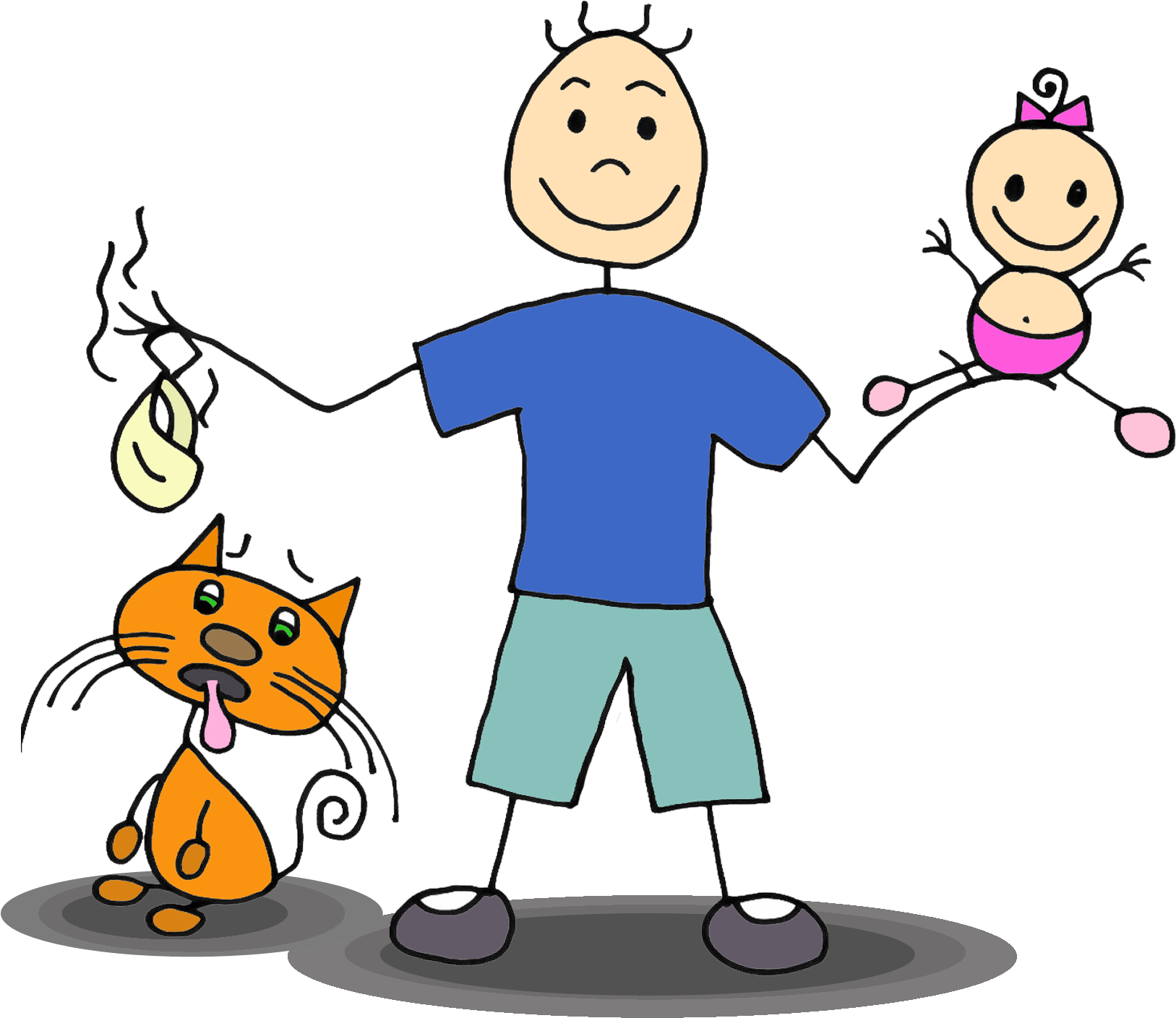 Artwork From "in, Out, Up, Down With The Round-abouts" - Artwork From "in, Out, Up, Down With The Round-abouts" (1801x1470)