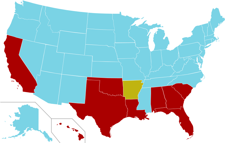 Map Of The Usa Clipart Svg - Map Of The Usa Clipart Svg (800x495)