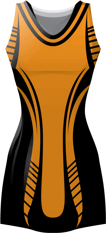 Grace Sublimated Netball Dress - Grace Sublimated Netball Dress (450x984)