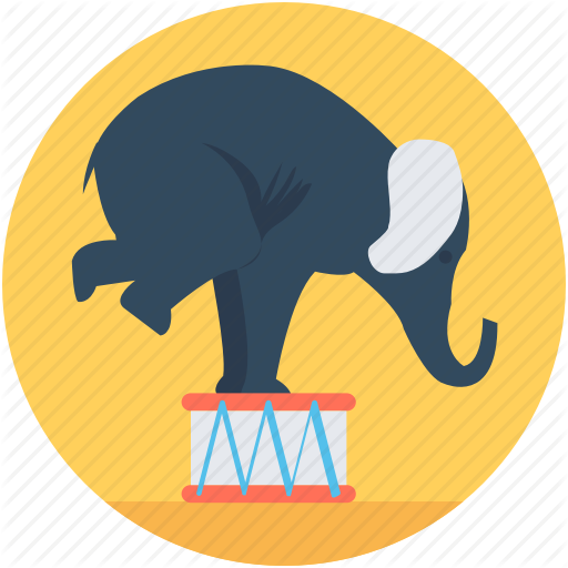 Elephants Svg Circus - Elephants Svg Circus (512x512)