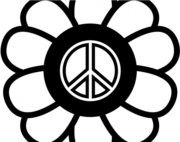 Peace Symbol Clipart Thin - Peace Symbol Clipart Thin (640x480)