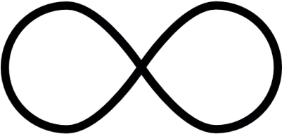 Thin Black Unlimited Clipart Photo Png Images - Thin Black Unlimited Clipart Photo Png Images (400x400)