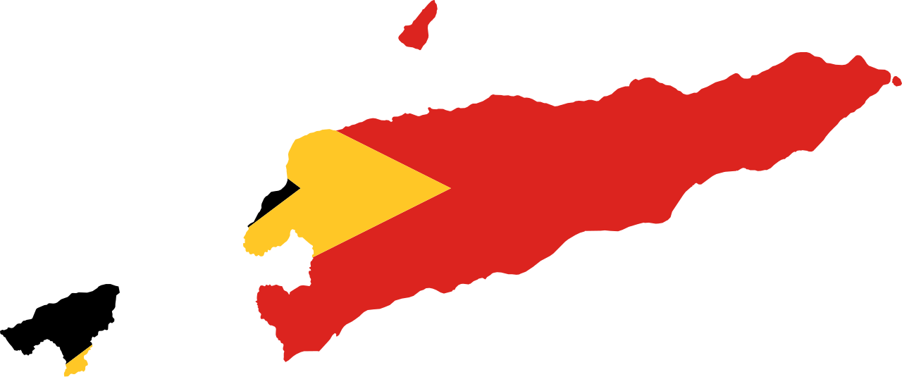 File Flag Map Of East Timor Svg Wikipedia Clip Art - File Flag Map Of East Timor Svg Wikipedia Clip Art (1280x535)