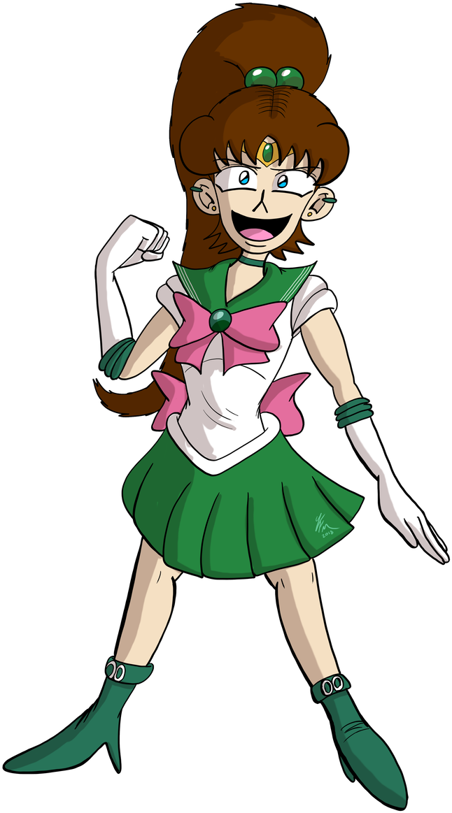 Sailor Jupiter Amanda By Jfmstudios - Sailor Jupiter Amanda By Jfmstudios (680x1176)