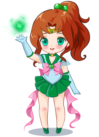 Sailor Jupiter By Prywinko - Sailor Jupiter By Prywinko (400x521)