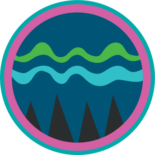 Northern Lights Badge If You Have This Badge, Reblog - Northern Lights Badge If You Have This Badge, Reblog (500x500)