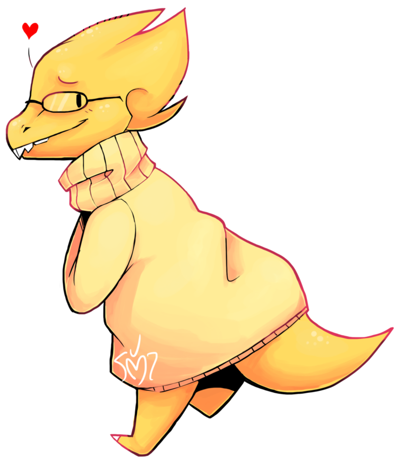 Alphys By Varied-artist - Alphys By Varied-artist (829x965)