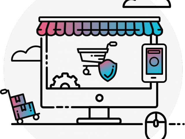 Ecommerce Clipart Internet Shopping - Ecommerce Clipart Internet Shopping (640x480)