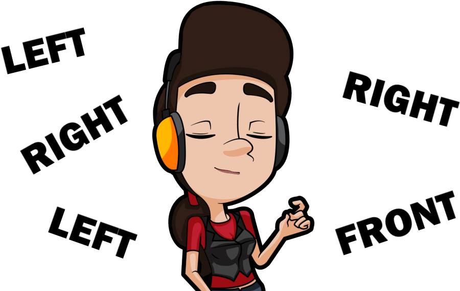 Woman With Headphones On Has Her Eyes Closed And Focuses - Woman With Headphones On Has Her Eyes Closed And Focuses (1024x582)