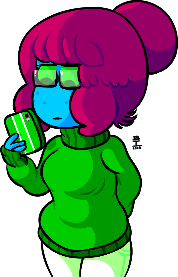 Green Sweater By Wazzaldorp - Green Sweater By Wazzaldorp (717x1114)