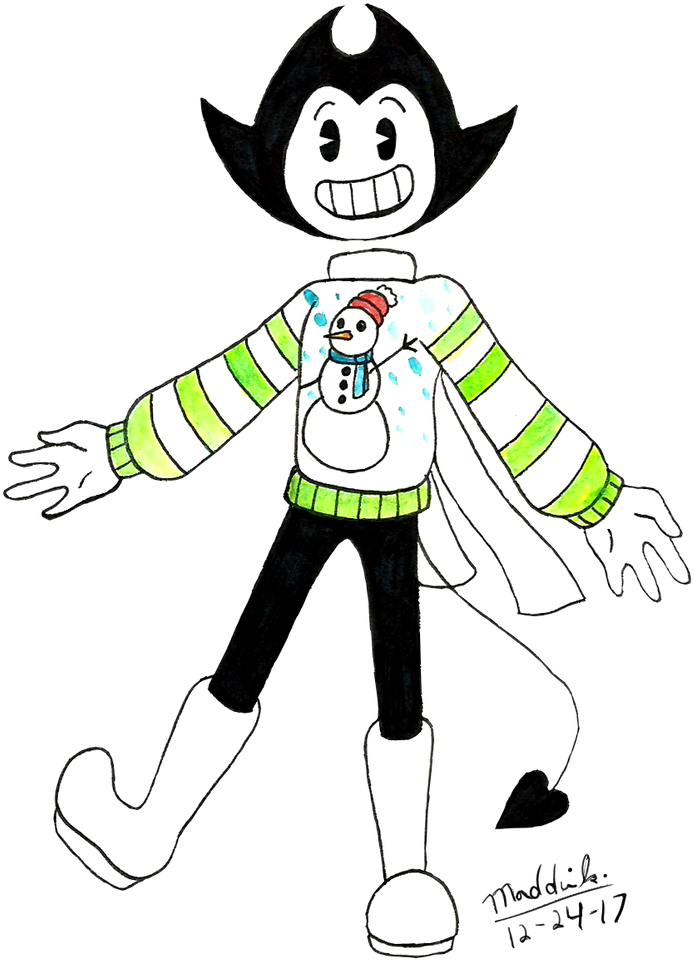 Best Christmas Sweater By Iridescentinkangel - Best Christmas Sweater By Iridescentinkangel (752x1062)
