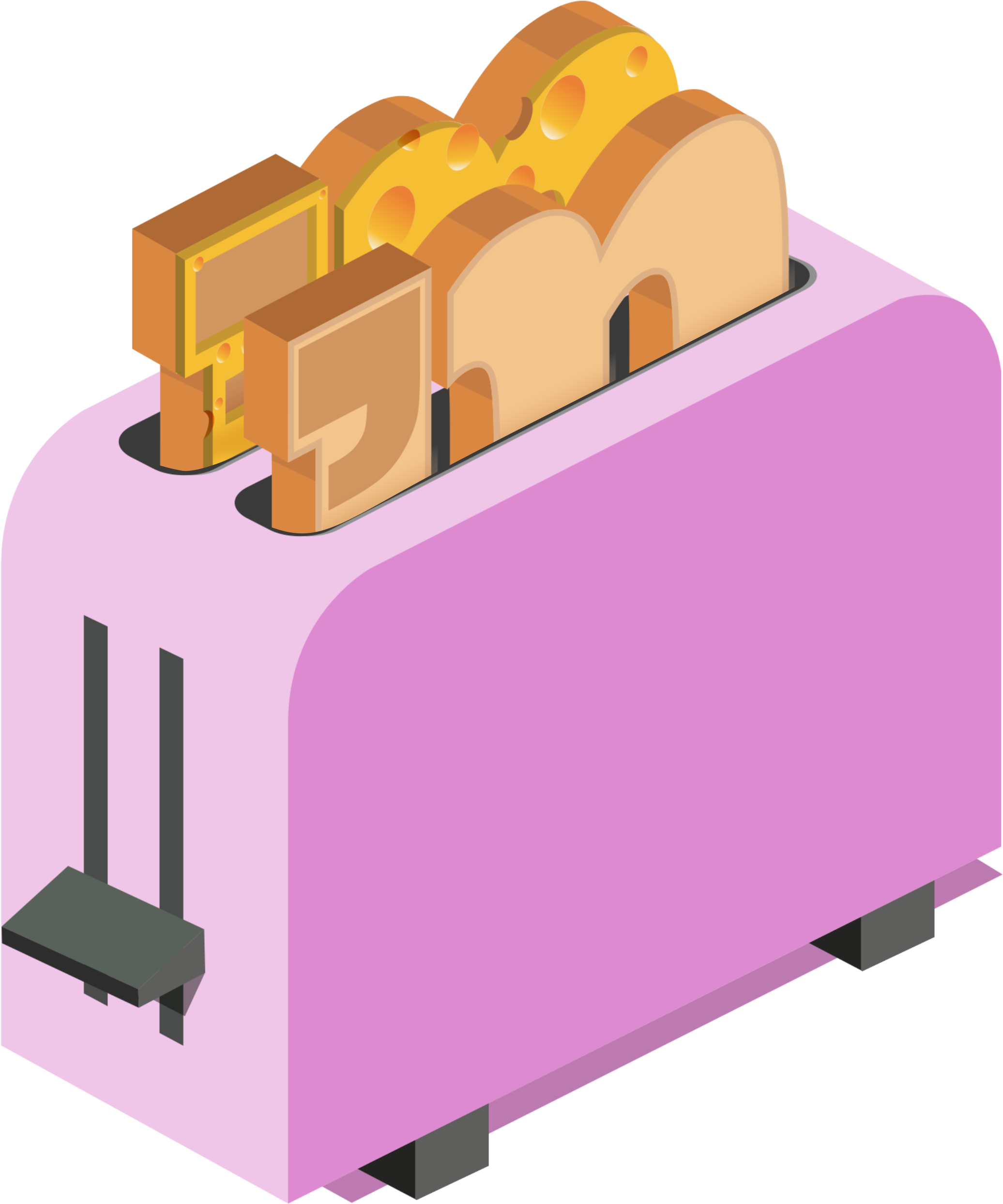 Toaster Clipart Generic - Toaster Clipart Generic (2183x2527)