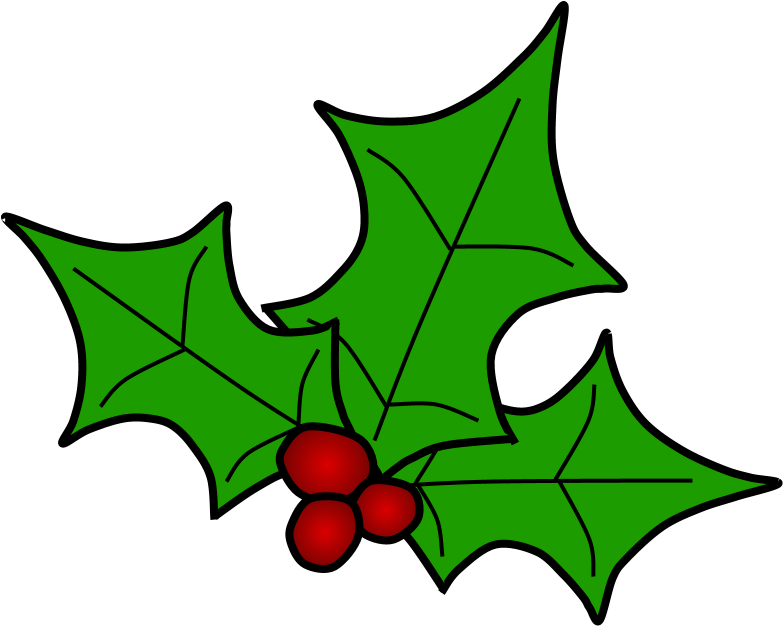 Holly, Berries, Leaves Spread, Green, - Holly, Berries, Leaves Spread, Green, (816x1056)