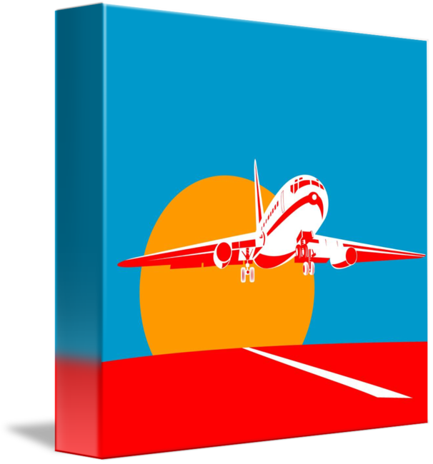 Commercial Jet Plane Airliner Taking Off By Aloysius - Commercial Jet Plane Airliner Taking Off By Aloysius (606x650)