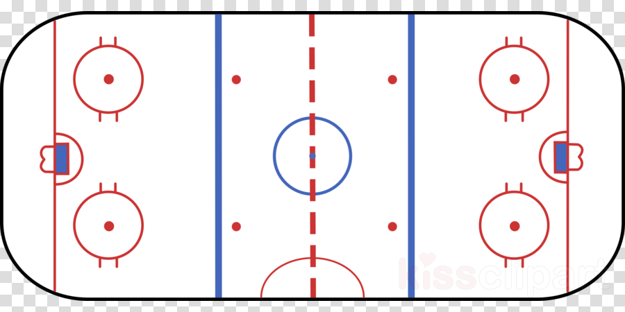 Hockey Rink Clip Art Clipart Hockey Field Ice Hockey - Hockey Rink Clip Art Clipart Hockey Field Ice Hockey (900x450)