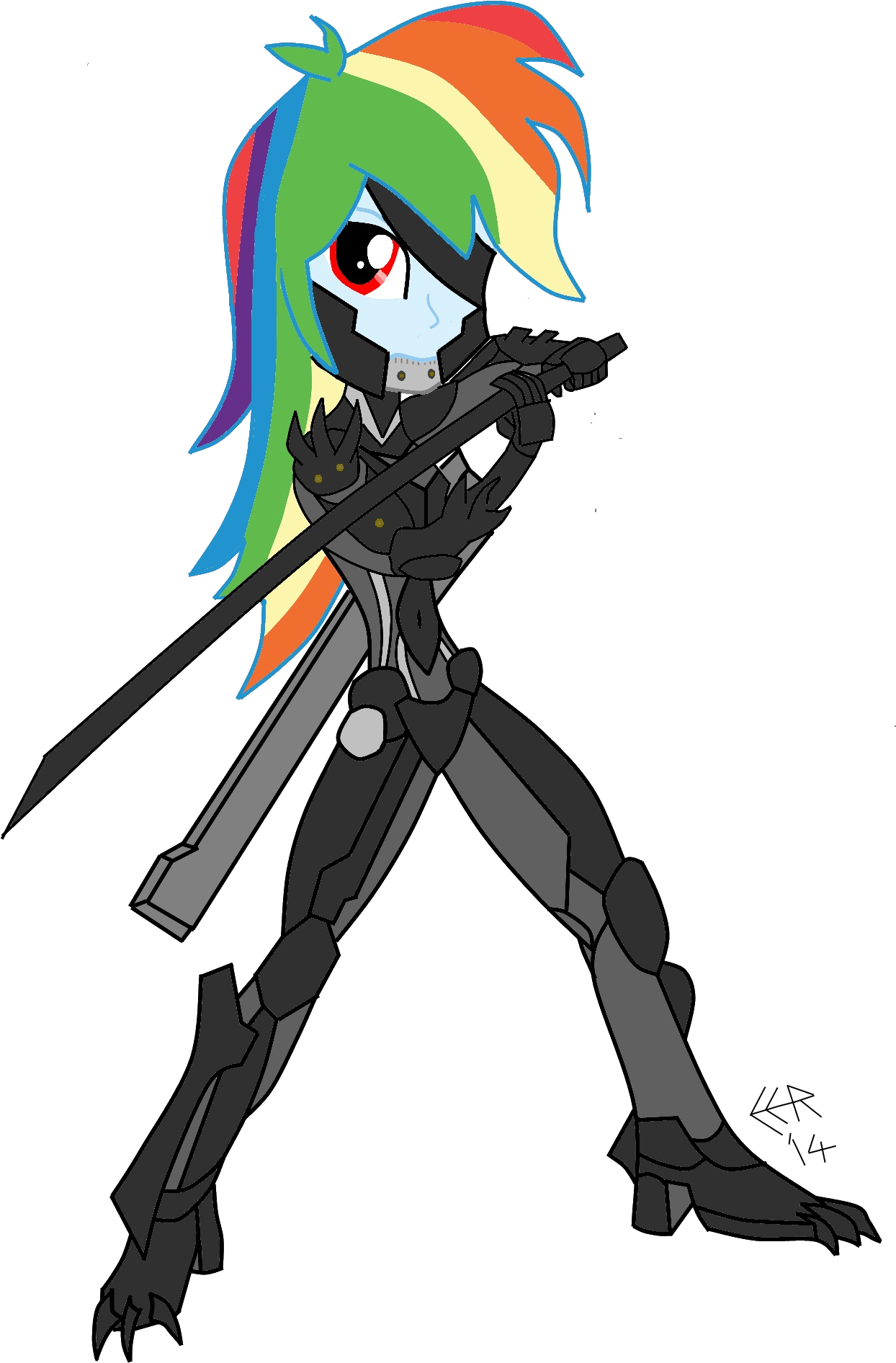 Cyborg Clipart Raiden - Cyborg Clipart Raiden (1341x1986)