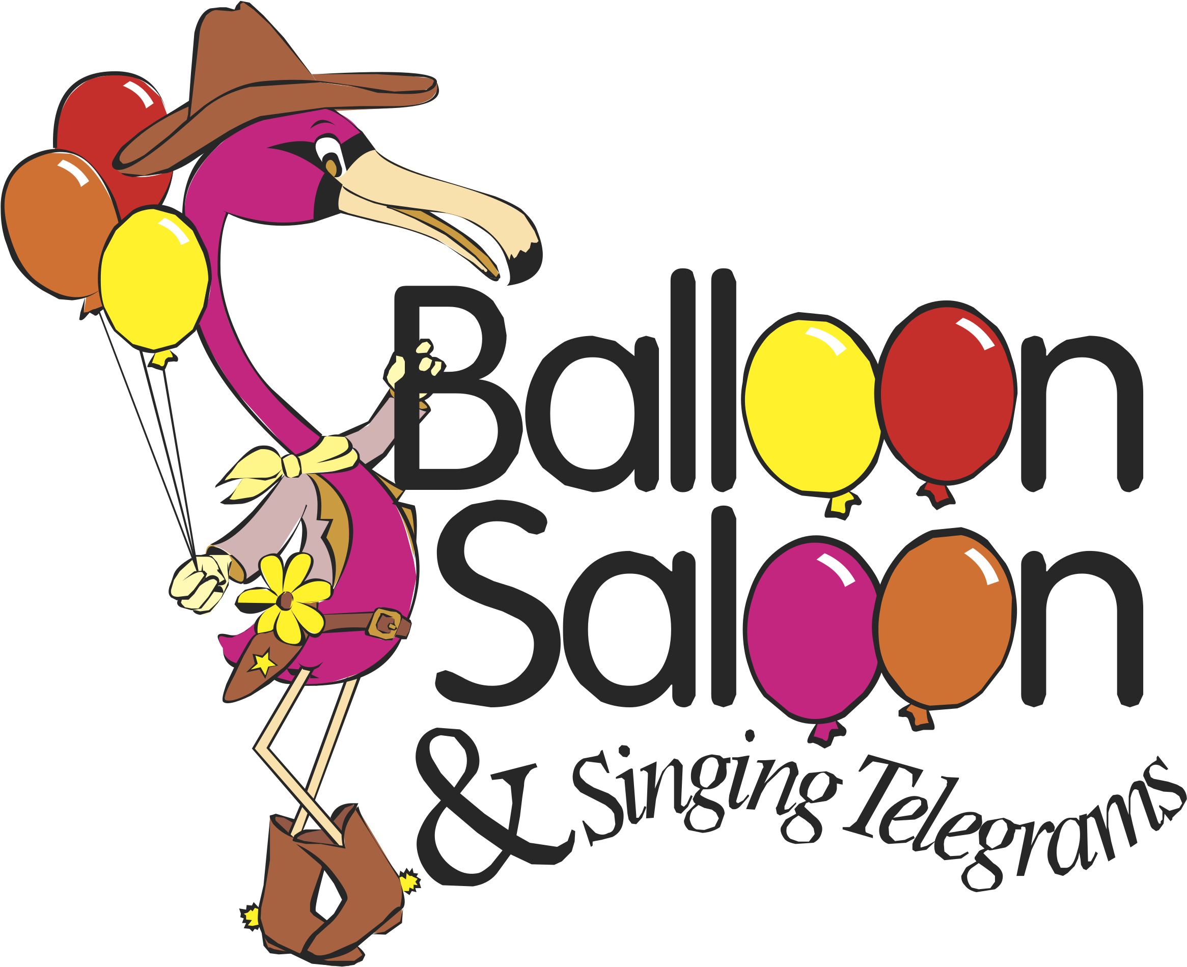 Balloon Singing Telegrams Logo Transparent Background - Balloon Singing Telegrams Logo Transparent Background (2400x2400)
