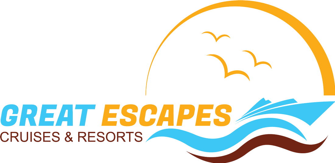 Great Escapes Cruises & Resorts, - Great Escapes Cruises & Resorts, (1100x534)