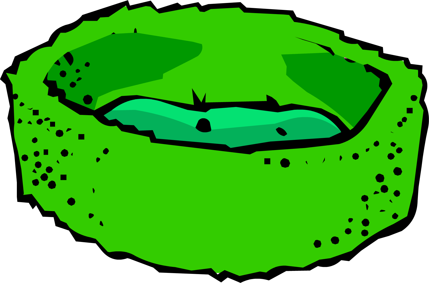 Clipart Bed Green Bed - Clipart Bed Green Bed (1730x1145)