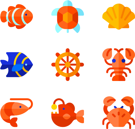 Sea Life - Sea Life (600x564)