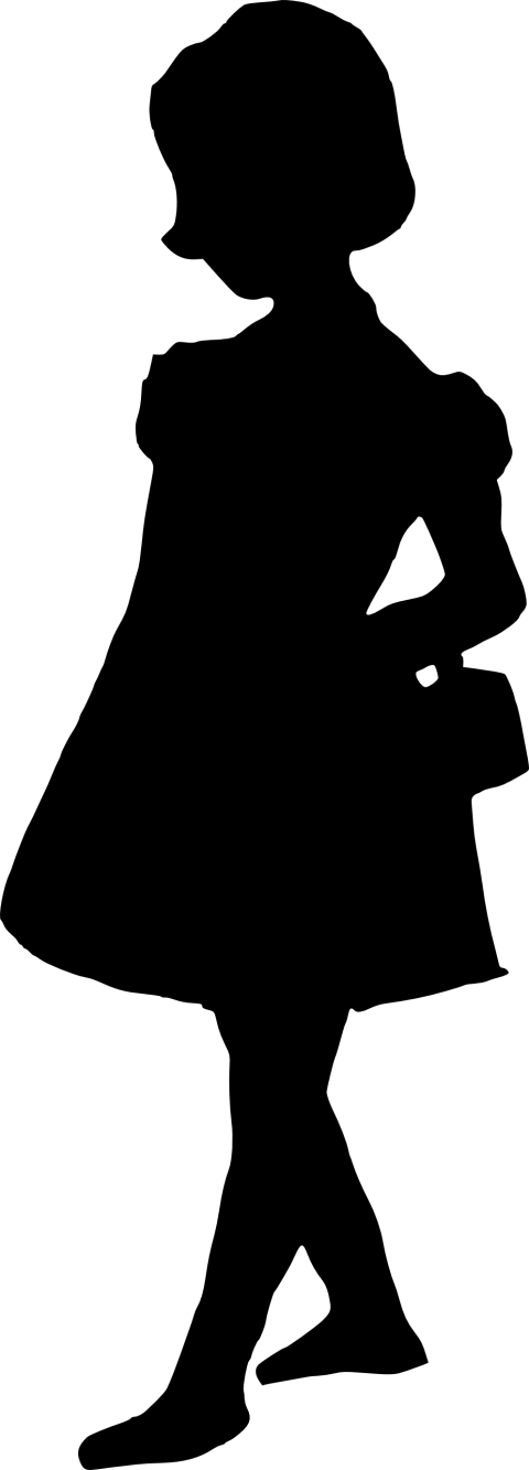 Free Png Girl Silhouette Png Images Transparent - Free Png Girl Silhouette Png Images Transparent (480x1333)