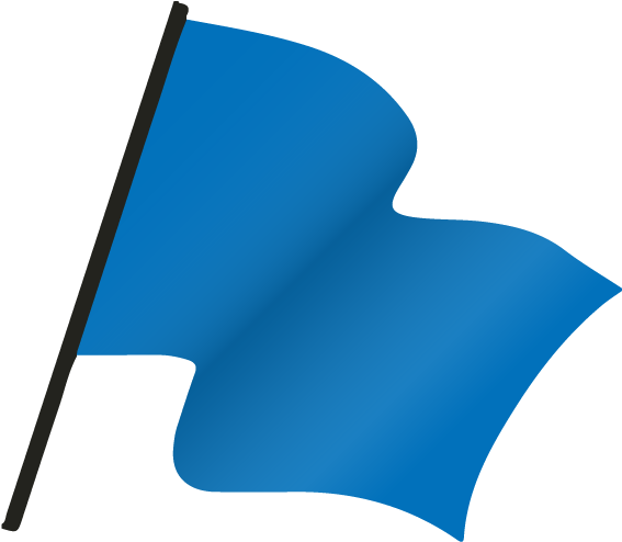 Racing Blue Flag Clipart - Racing Blue Flag Clipart (584x494)