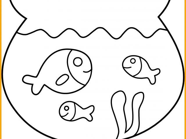 Fish Tank Clipart Drawing - Fish Tank Clipart Drawing (640x480)