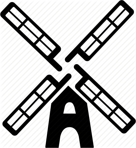 Mill Clipart Holland - Mill Clipart Holland (472x512)