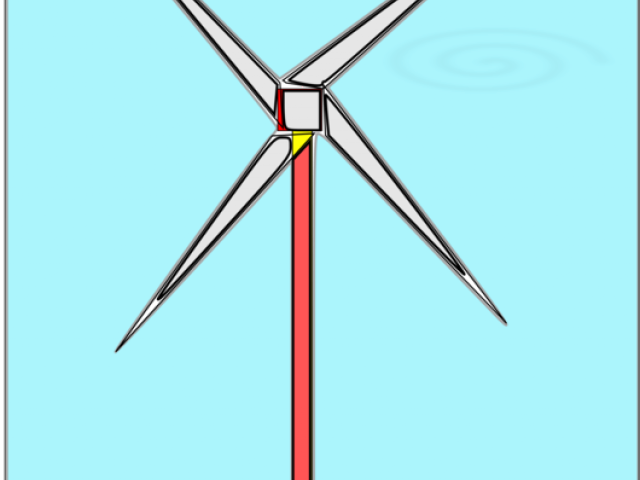 Mill Clipart Wind Turbine - Mill Clipart Wind Turbine (640x480)